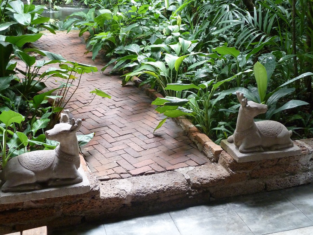 Traditional teak buildings of the Jim Thompson House, Bangkok